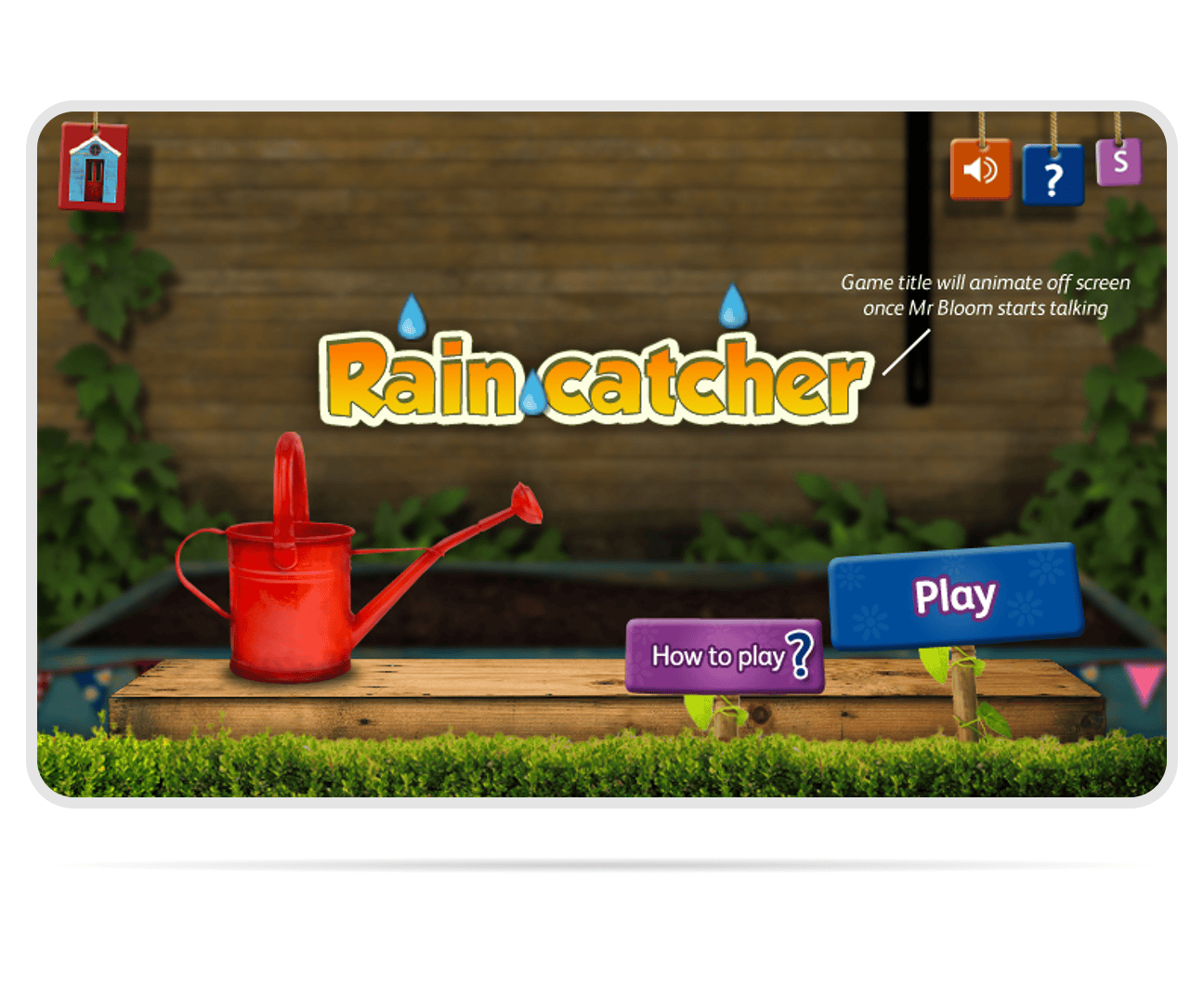 Rain Catcher game screen 1