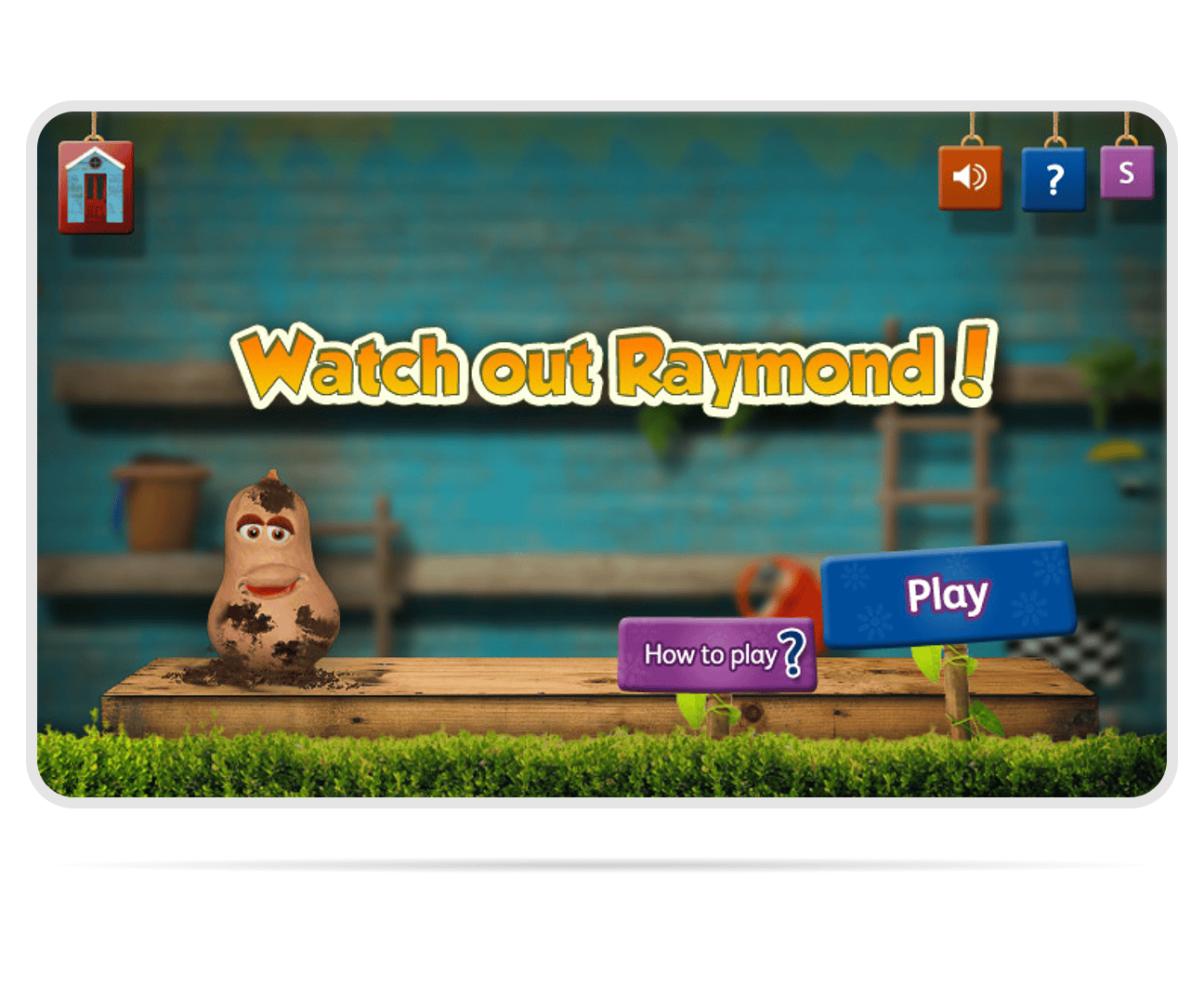 Watch Out Raymond! game screen 1