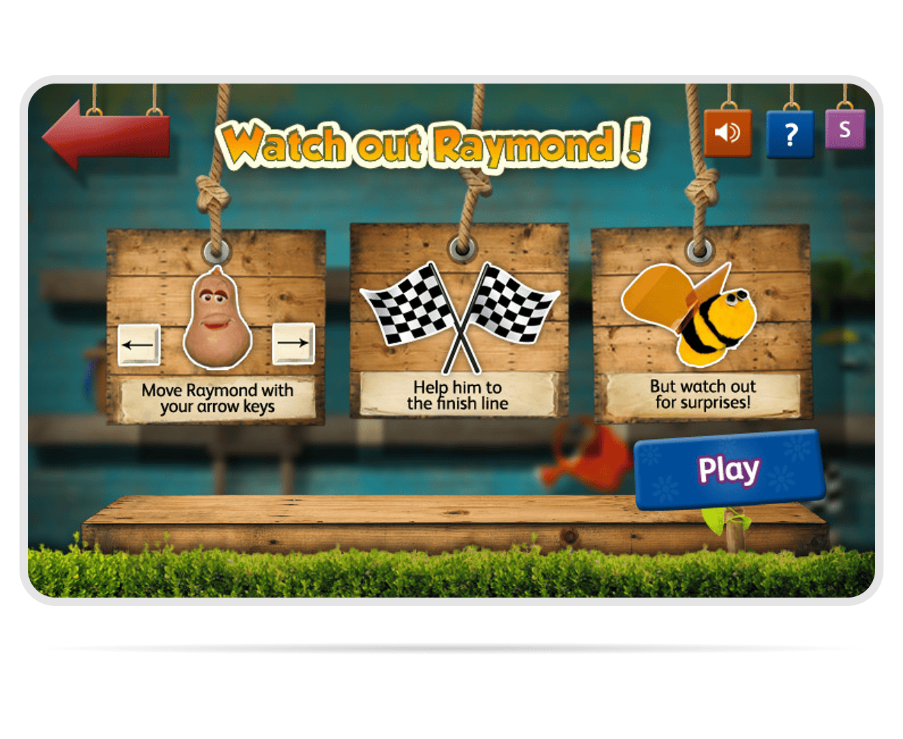 Watch Out Raymond! game screen 4