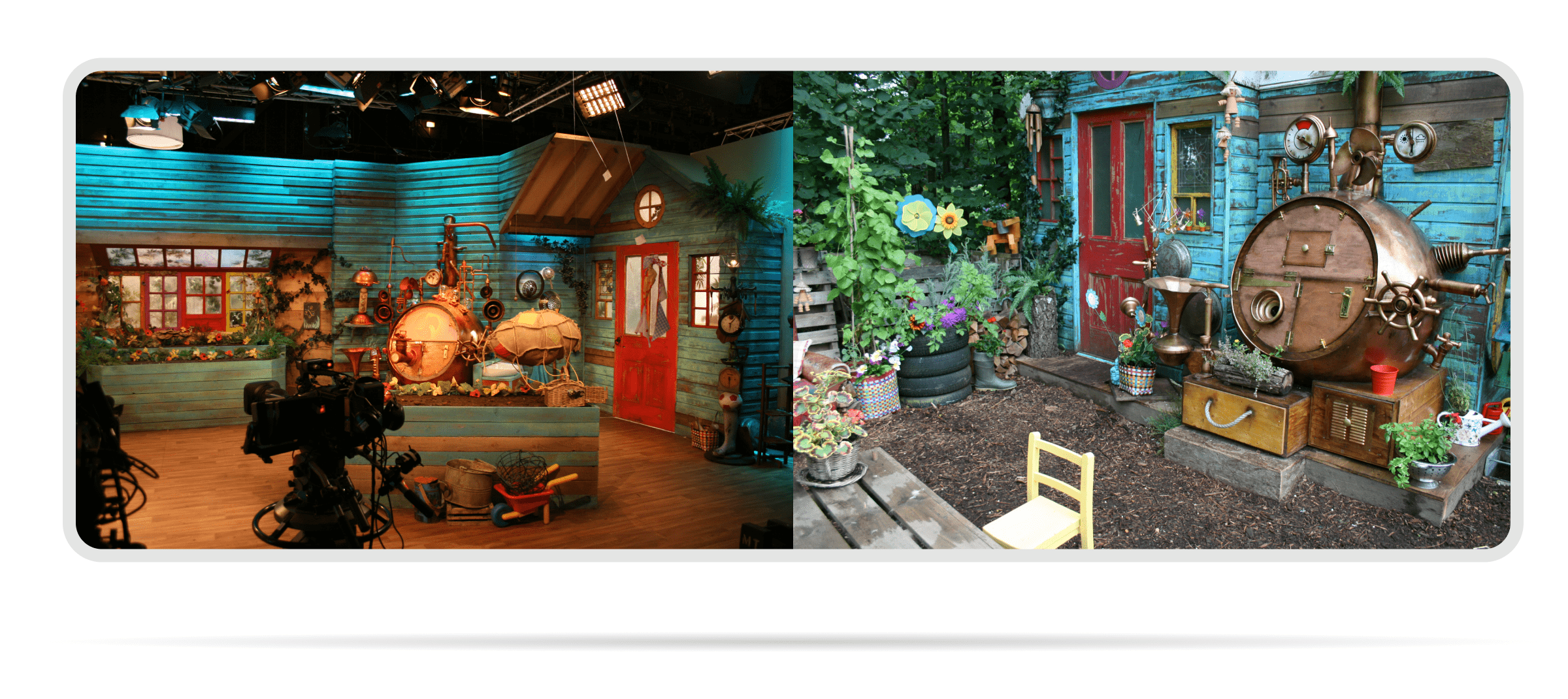 TV locations and set access