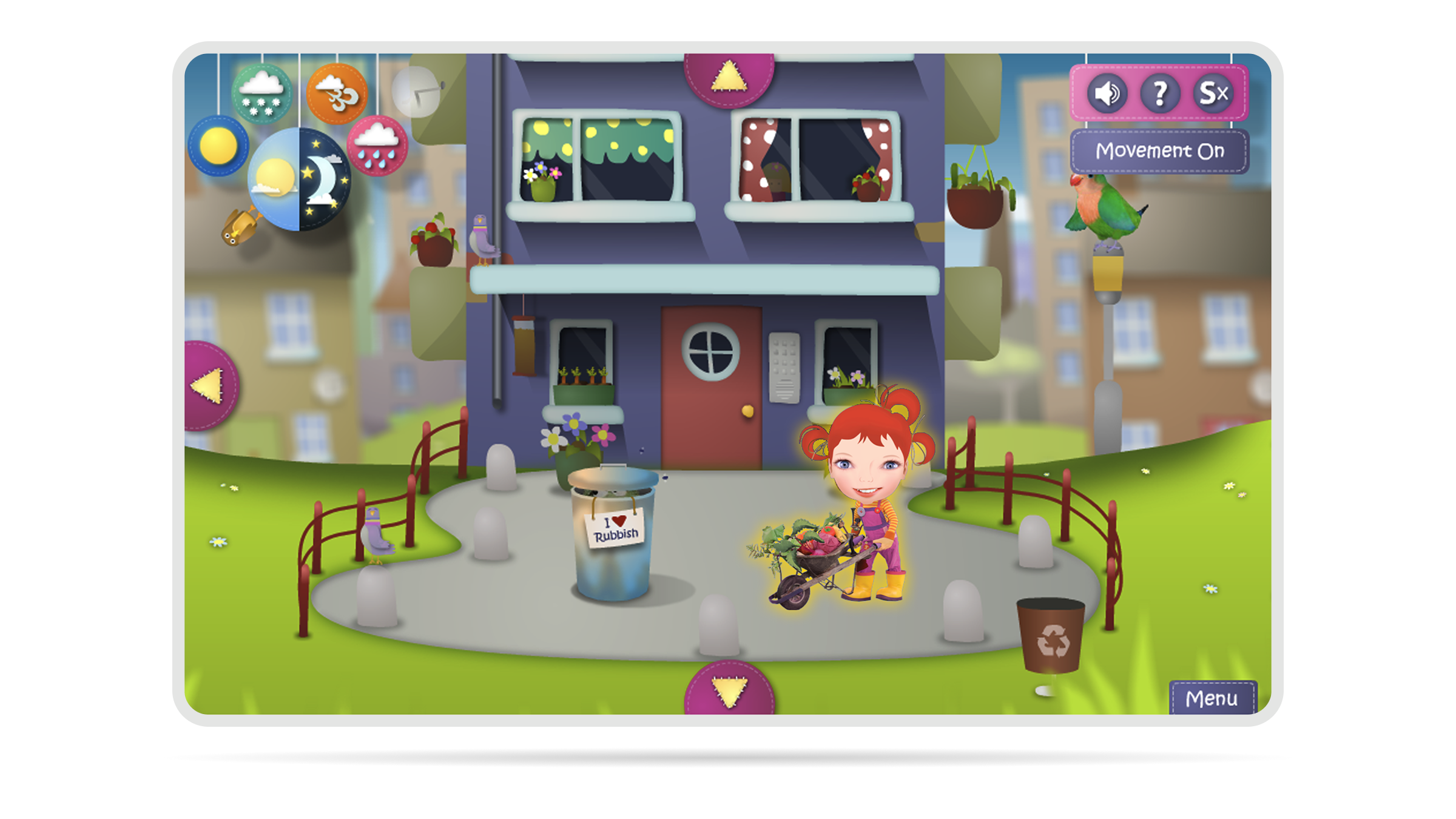 My CBeebies Garden world hub