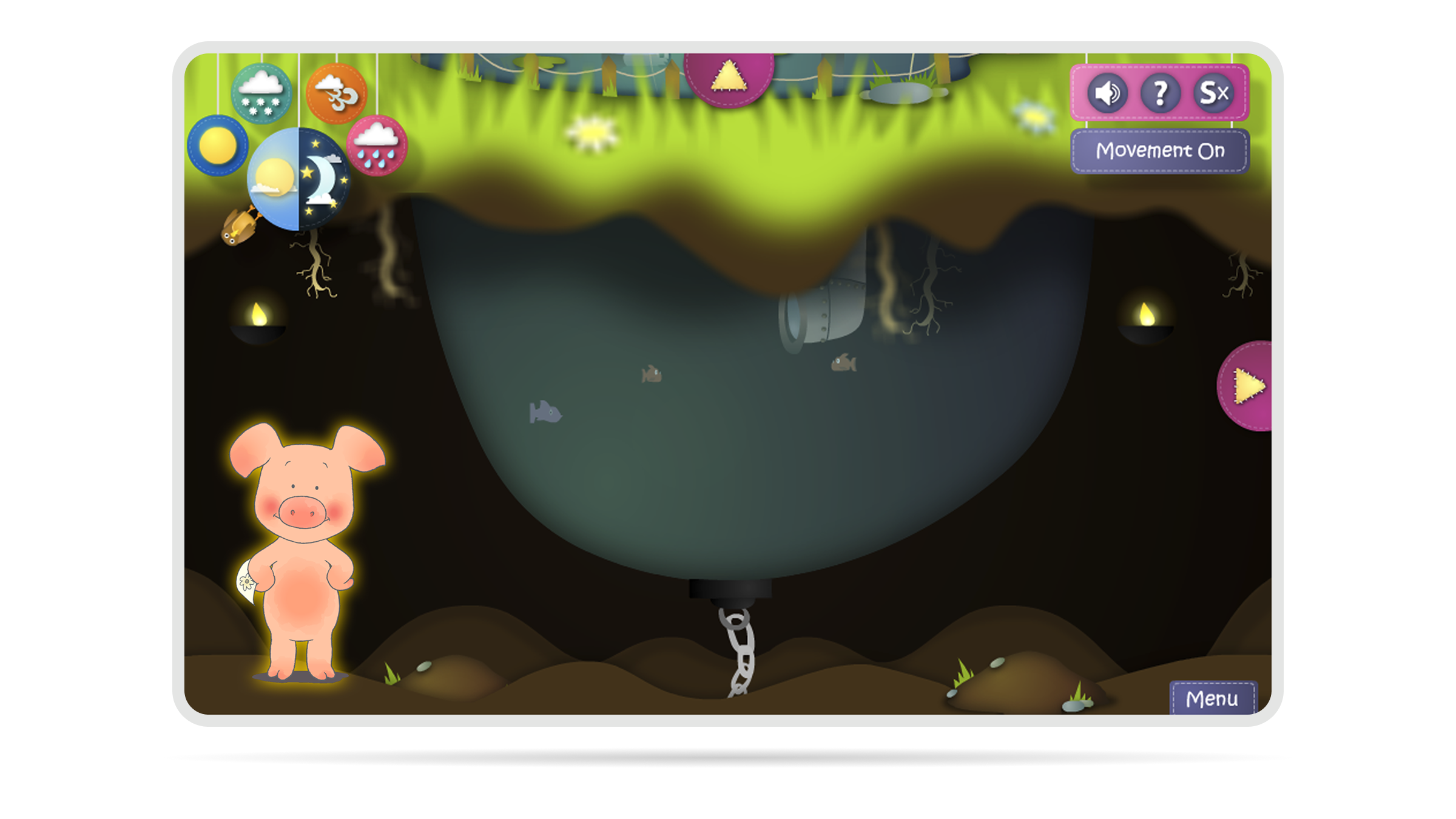 My CBeebies Garden underground zone